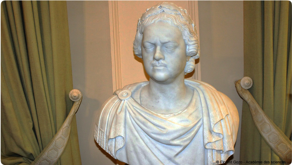 Inauguration du buste de Pierre Le Grand à l'Institut de France